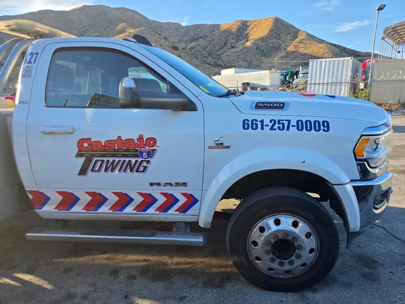 RAM 5500 Castaic Towing truck